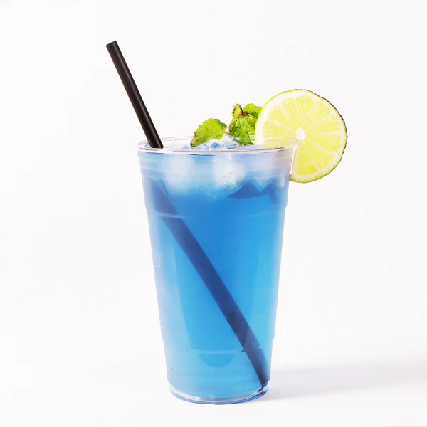 (2500/Count) 9" Individually Wrapped Giant Plastic Straw, Black (Karat - 9075 Black)