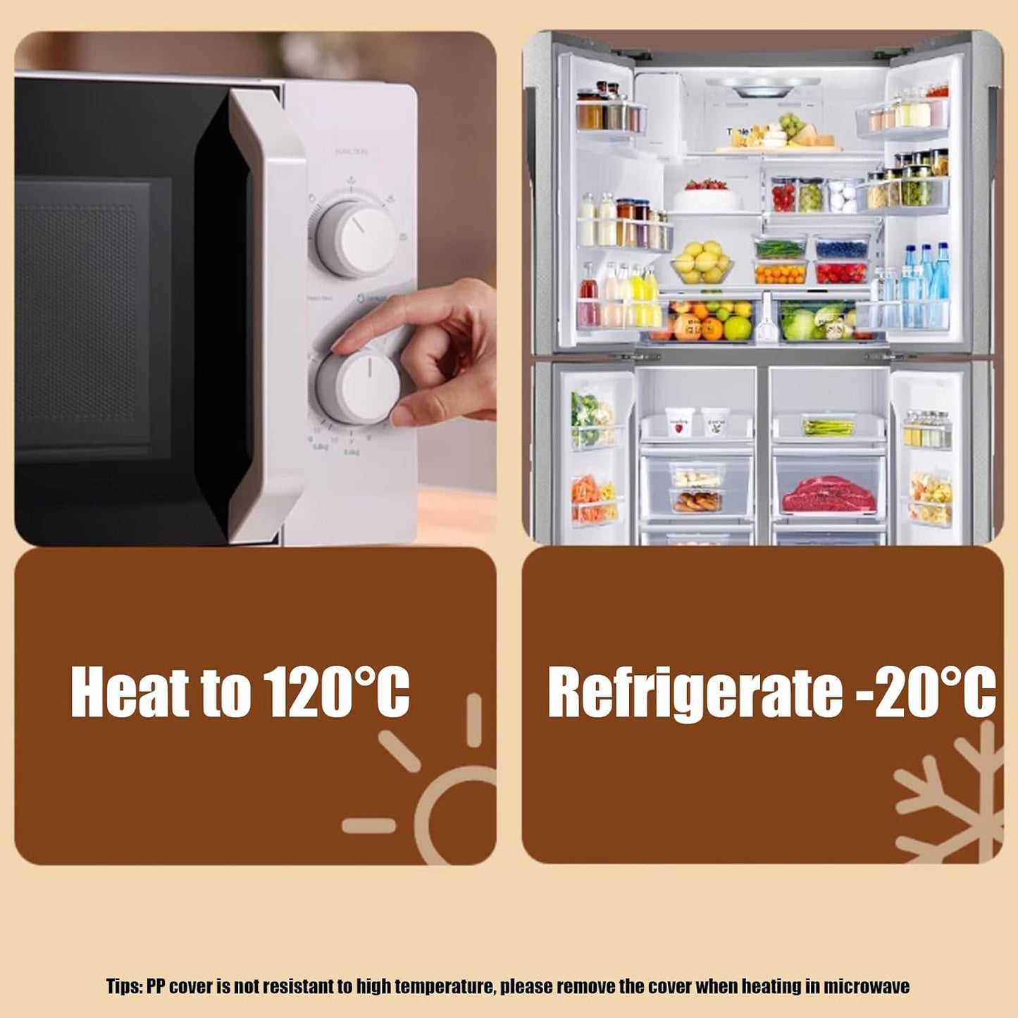 8 oz kraft Paper Food/Soup Cup with Clear Plastic Vented Lids