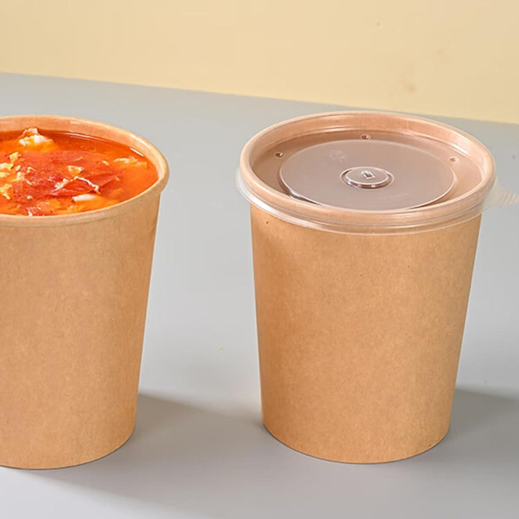 Paper Food Cups & Lids
