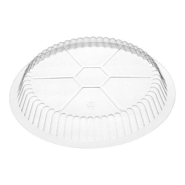 (500/Count) 7" Clear Plastic Round Dome Lids
