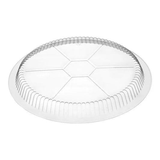 (500/Count) 9" Clear Plastic Round Dome Lids