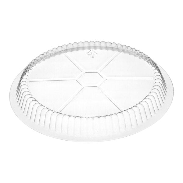 (500/Count) 8" Clear Plastic Round Dome Lids