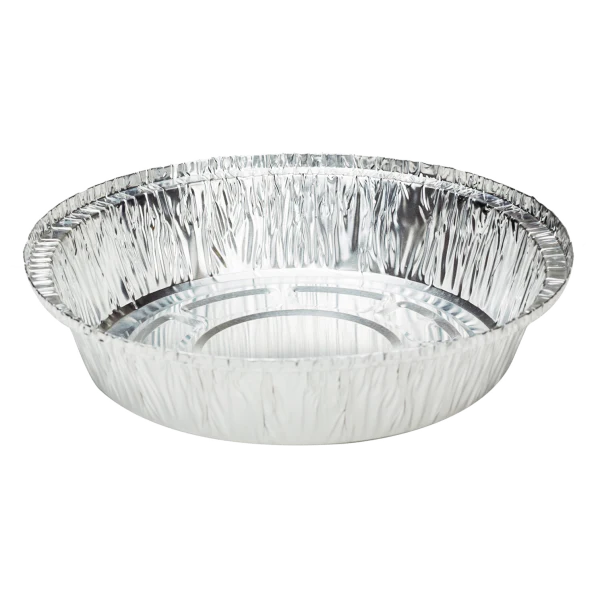 (500/Count) 7" Round Aluminum Foil Take-Out Pan