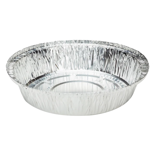 (500/Count) 7" Round Aluminum Foil Take-Out Pan