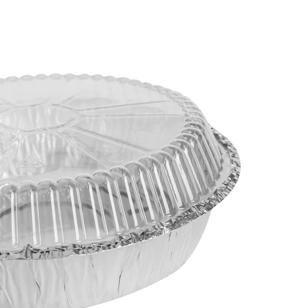 (500/Count) 7" Clear Plastic Round Dome Lids