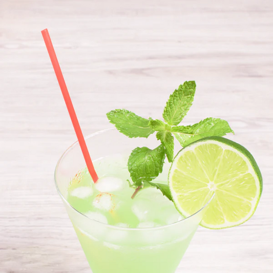 (5000/Count) 7.5" Stir Straws (3mm Diameter) Red (Karat C9100 - Red)