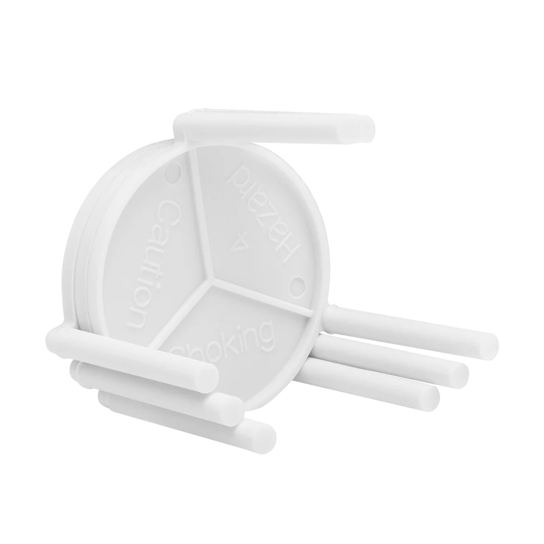 (1,000/Count) 1.6" Pizza Saver, White